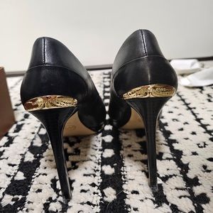 Michael Kors Black and Gold Petal